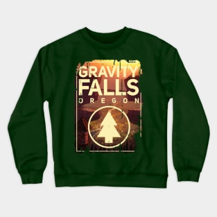 Gravity Falls, Oregon Crewneck Sweatshirt